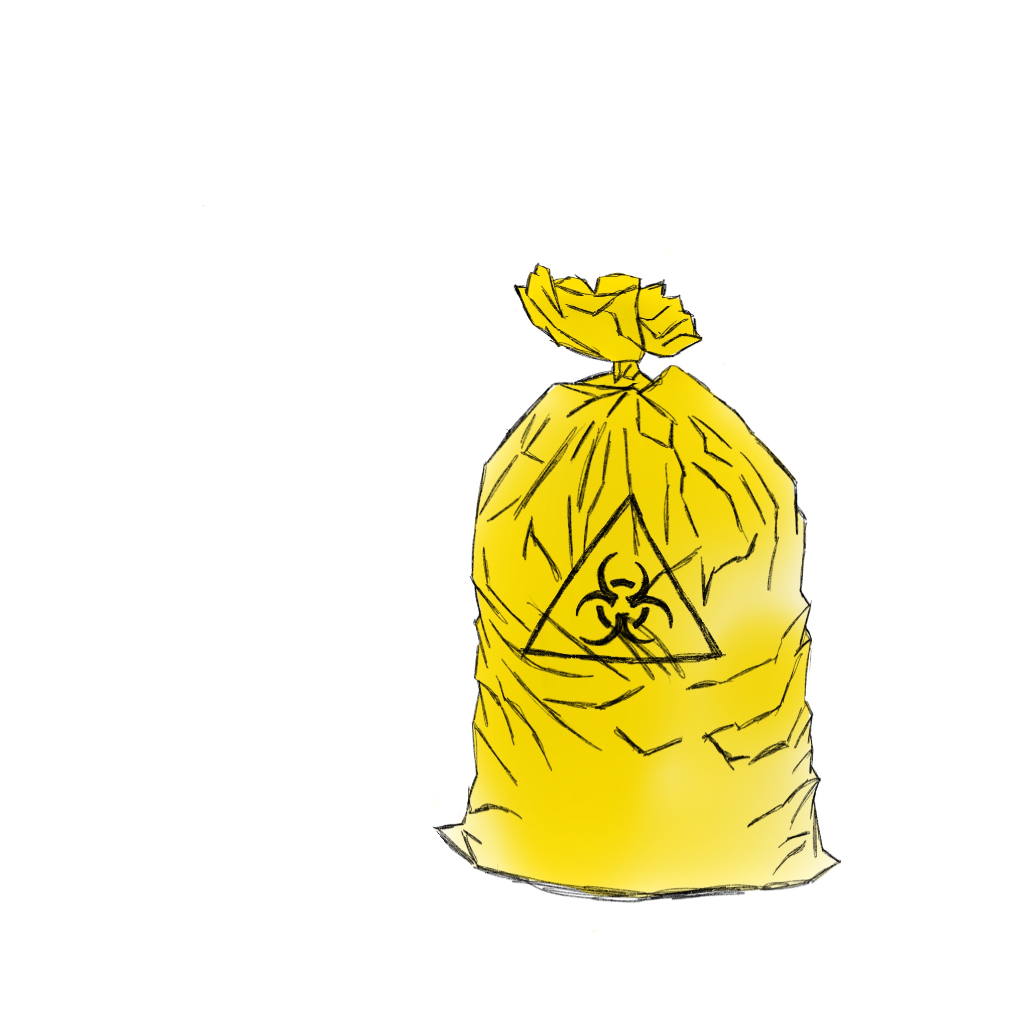 Parainesis Hazardous waste bag